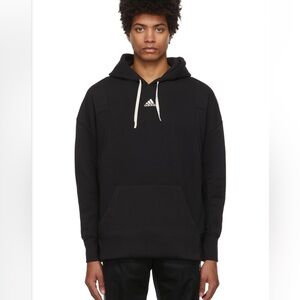 Adidas Studio Lounge hoodie sweatshirt black small